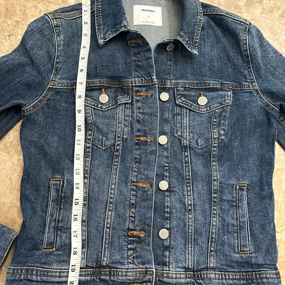 Old Navy Blue Jean Jacket Classic Denim Style